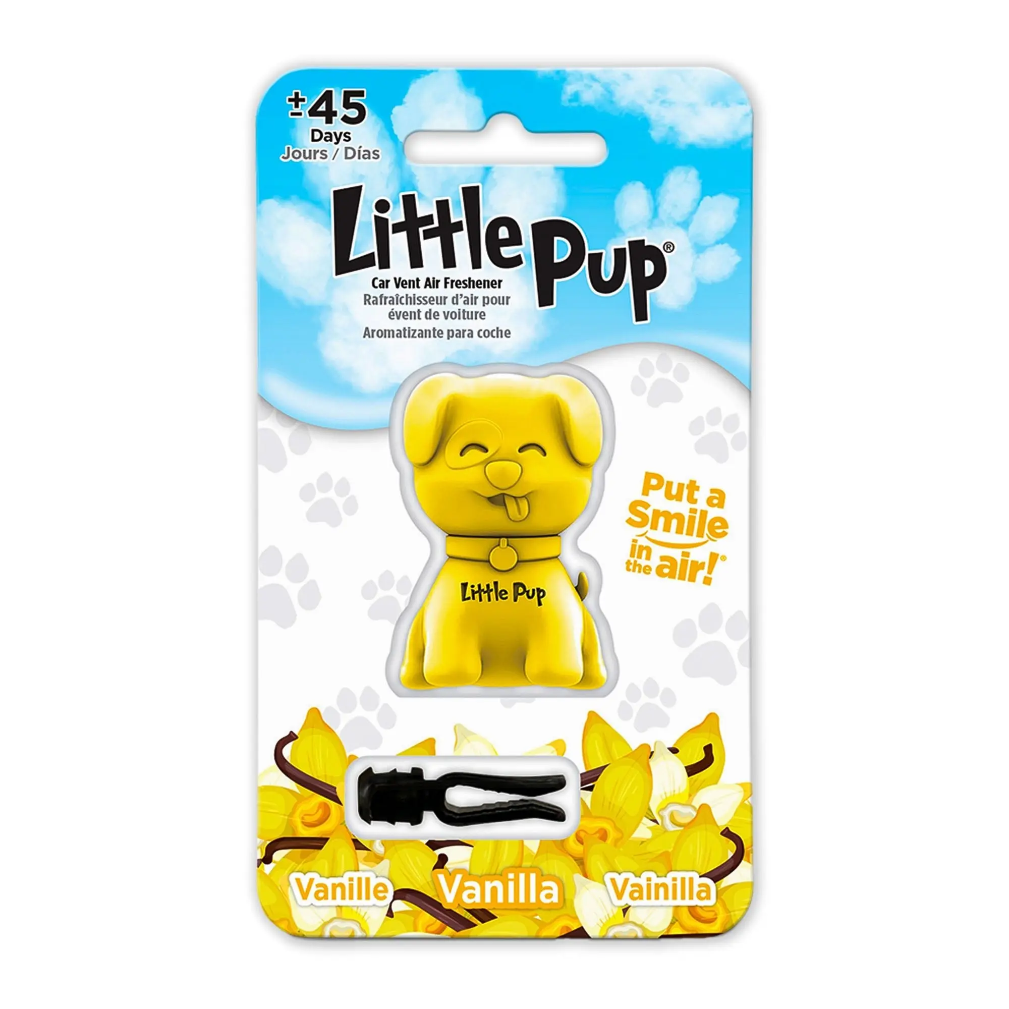 Little Pup Car Air Freshener (Vanilla), Car Fragrance, Interior Accessories For Car