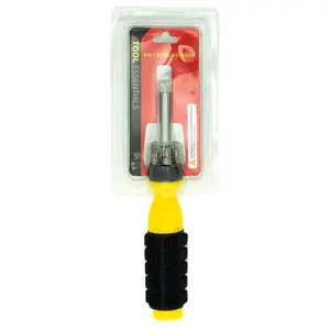 WorldWide Sales Online Screwdriver 6-IN-1 with Rubber Grip – import_2021_10_29_212114, Screwdriver