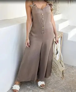 Women's Strappy Resort Jumpsuit | Effortless Vacation Style