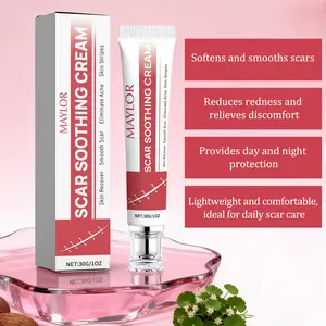 MAYLOR Scar Cream, Professional Scar Removal Gel, Suitable for scar removal treatment of post-operative scars, Caesarean section scars, Keloids, Burns, Acne