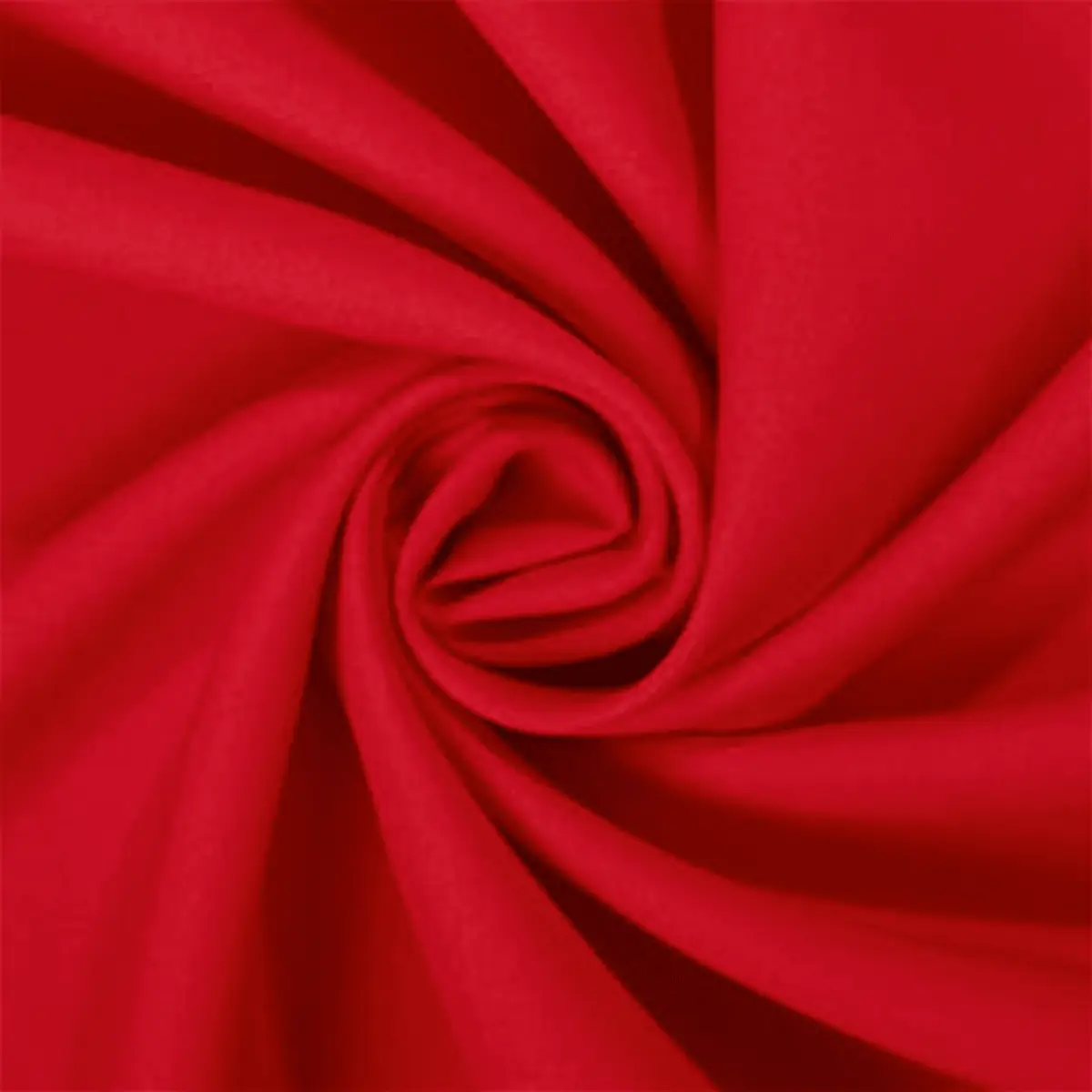Scarlet Red Rayon Challis Woven—Apparel Fabric—Sold by the Yard