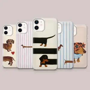 Weiner Dog Phone Case Sausage Puppy Cover for iPhone 17 Pro Max Phone Case 17 Air 16E 16 15 Plus 14 13 12 11 X XS Max XR 7 8 Plus Phone Cases,Samsung Galaxy S25 ULTRA Phone Case S21 S22 S23 FE S24 Plus FE EDGE Plus Series – check our available sizes