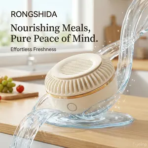 Portable Fruit and Vegetable Cleaner, Household Produce Washing Machine with One-Button Operation, 99.9% Sterilization and Pesticide Removal, Food Purifier for Vegetables and Fruits, Kitchen Fruit Washer for Home Use and Outdoor Picnic