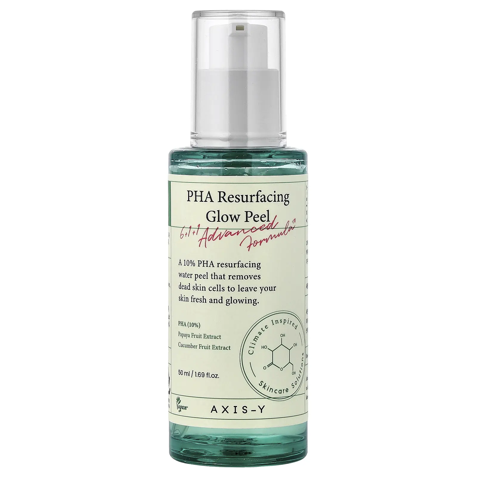 Axis-Y PHA Resurfacing Glow Peel, 1.69 fl oz (50 ml)