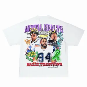 Mental Health Matters Unisex Vintage Marshawn Kneeland, Kyren Lacy, Rondale Moore 2-Sided Graphic Tee, Hoodie, Sweatshirt