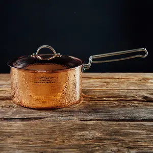 Copper Saucepan 1.5 quart or 2.5 quart