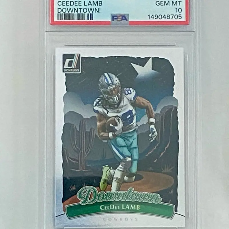 Ceedee Lamb Downtown PSA 10 - 2025 Donruss Football