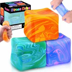 Needoh Same Style Flow Pattern Square Maltose Squeezing And Relaxing Toy Release Slow Rebound Squeezing Birthday Gift - Christmas Gift- Perfect Gift - Gift(Default Without Box)