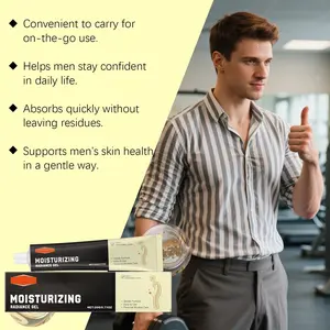 skin men Men Moisturizing Massage Gel Made with NaturalIngredients Gentle Non-Irritating Formula for Inner Calm  Body Care
