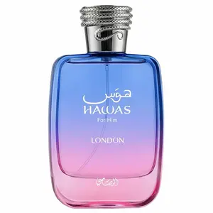 Rasasi Hawas London for Men Eau de Parfum Spray, 3.4 Ounce