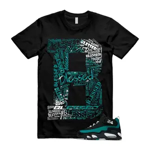 Freshwater Air Griffey Max 1 24 Black White Teal T Shirt Match B BLS