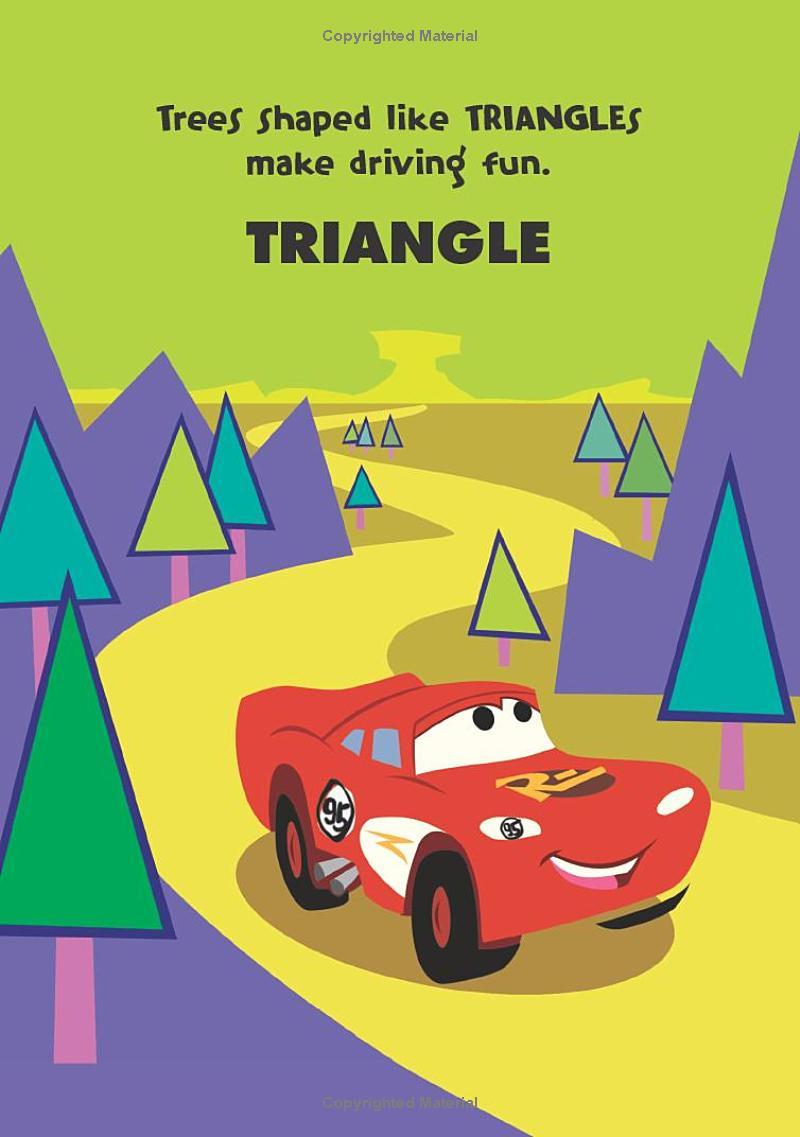 Disney Pixar Cars Toddler Learning Book | Shapes, Colors, Counting, ABCs | Preschool Educational Toy Gift