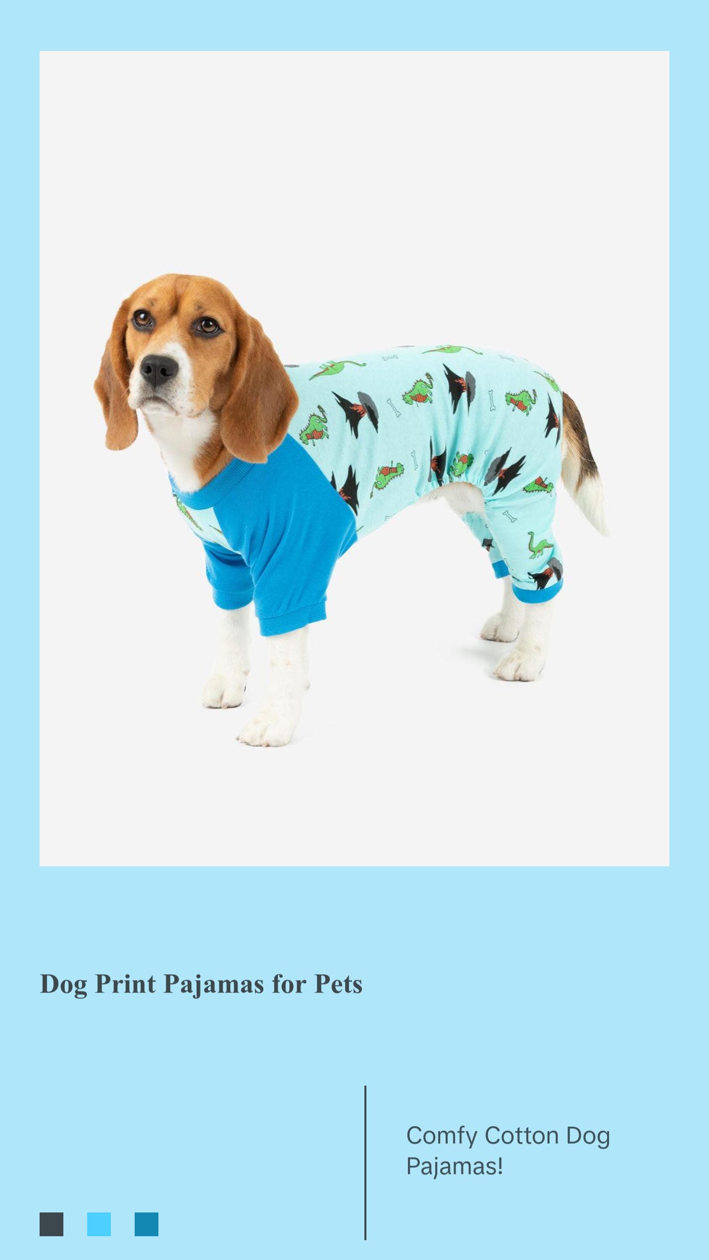 Dog Print Pajamas