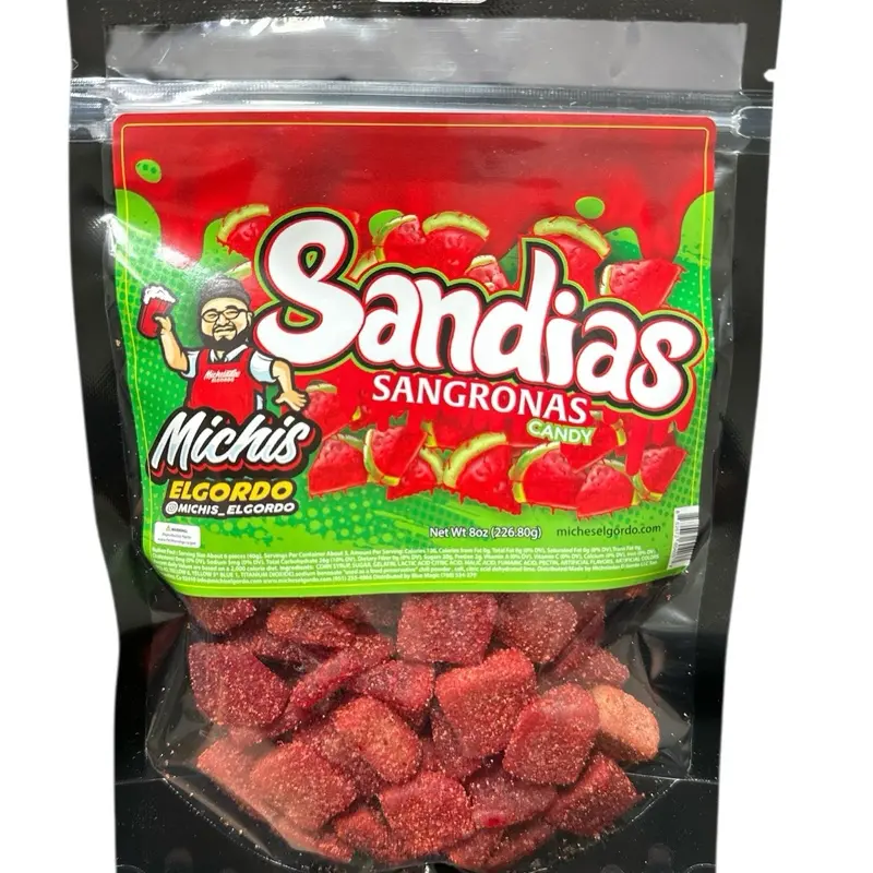 Michis El gordo Sandias Sangronas 8 oz