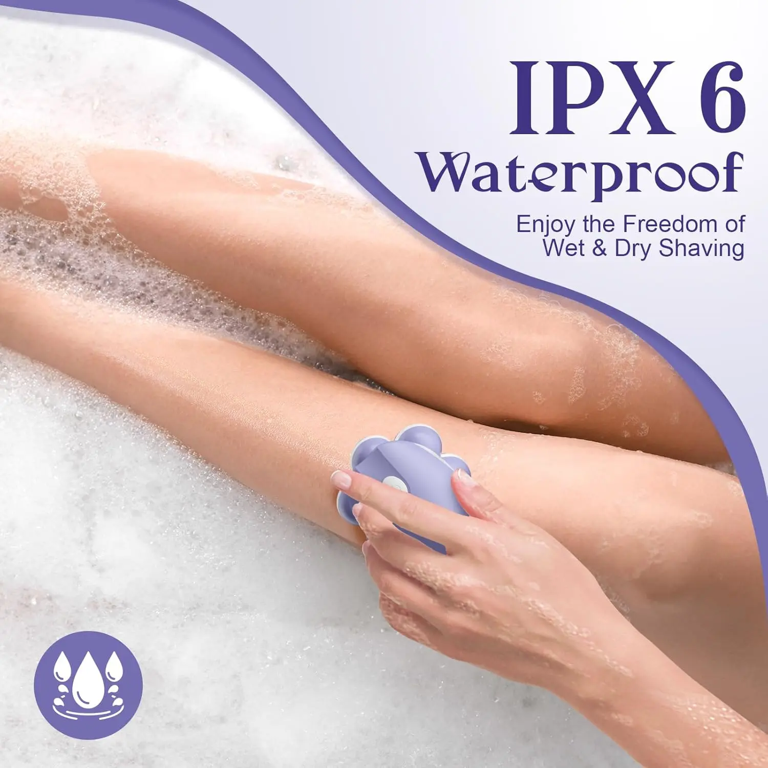 7D Electric Shaver, 360 Degree Trimmer for Women: Fast & Painless Full ...