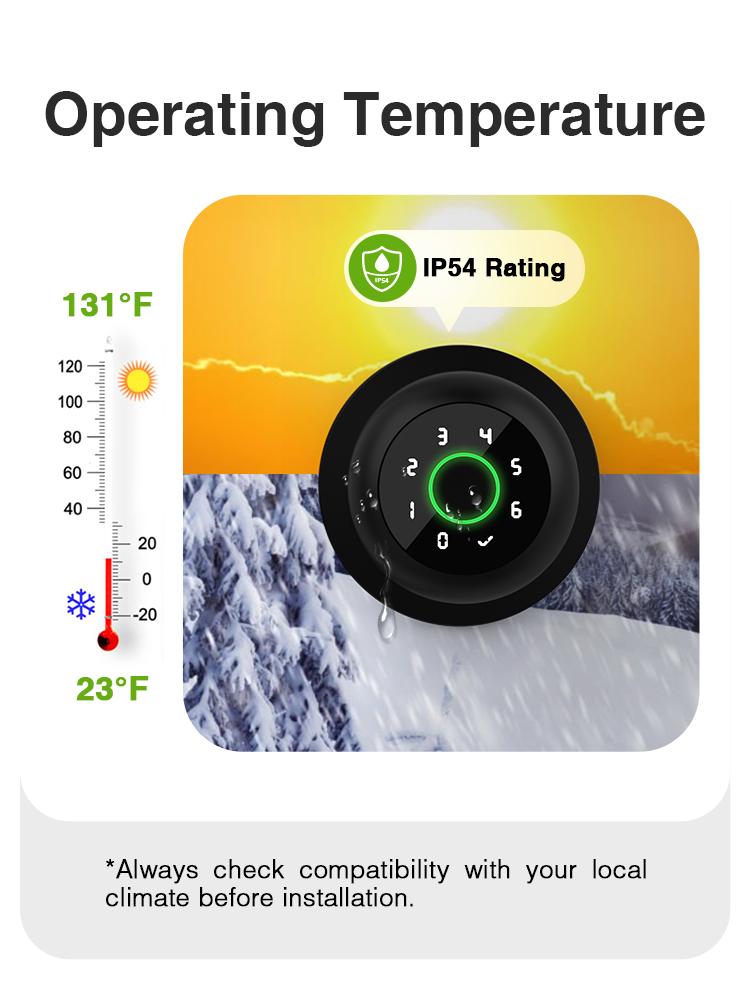 GHome Smart 4-in-1 Fingerprint Door Knob with Keypad, Biometric Smart Knob and App Control, Keyless Entry Door Lock with Password Function | TikTokShopBlackFriday GHome Smart 4-in-1 Fingerprint Door Knob with Keypad, Biometric Smart Knob and App Control, Keyless Entry Door Lock with Password Function | TikTokShopBlackFriday