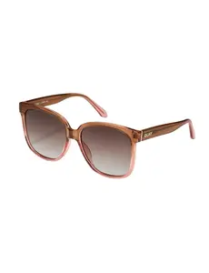 Quay - Womens Sunglasses, Square Lenses with UV Protection (Wide Awake, Coffee Rose)
