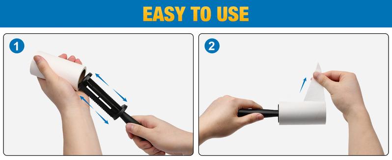 Clean Lint Roller Lint Remover for Pet Hair Dark Clothes Furniture and Dusty Surfaces Picks Up Fur & Fluff Home Car & Office 330 Adhesive Sheets Clean Lint Roller Lint Remover for Pet Hair Dark Clothes Furniture and Dusty Surfaces Picks Up Fur & Fluff Home Car & Office 330 Adhesive Sheets