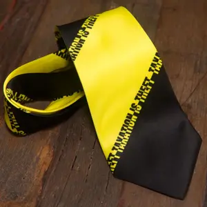 Taxation Is Theft Necktie