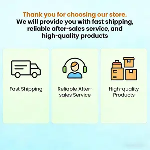 Thank you for choosing our store. We will provide you with fast shipping, reliable after-sales service, and high-quality products.