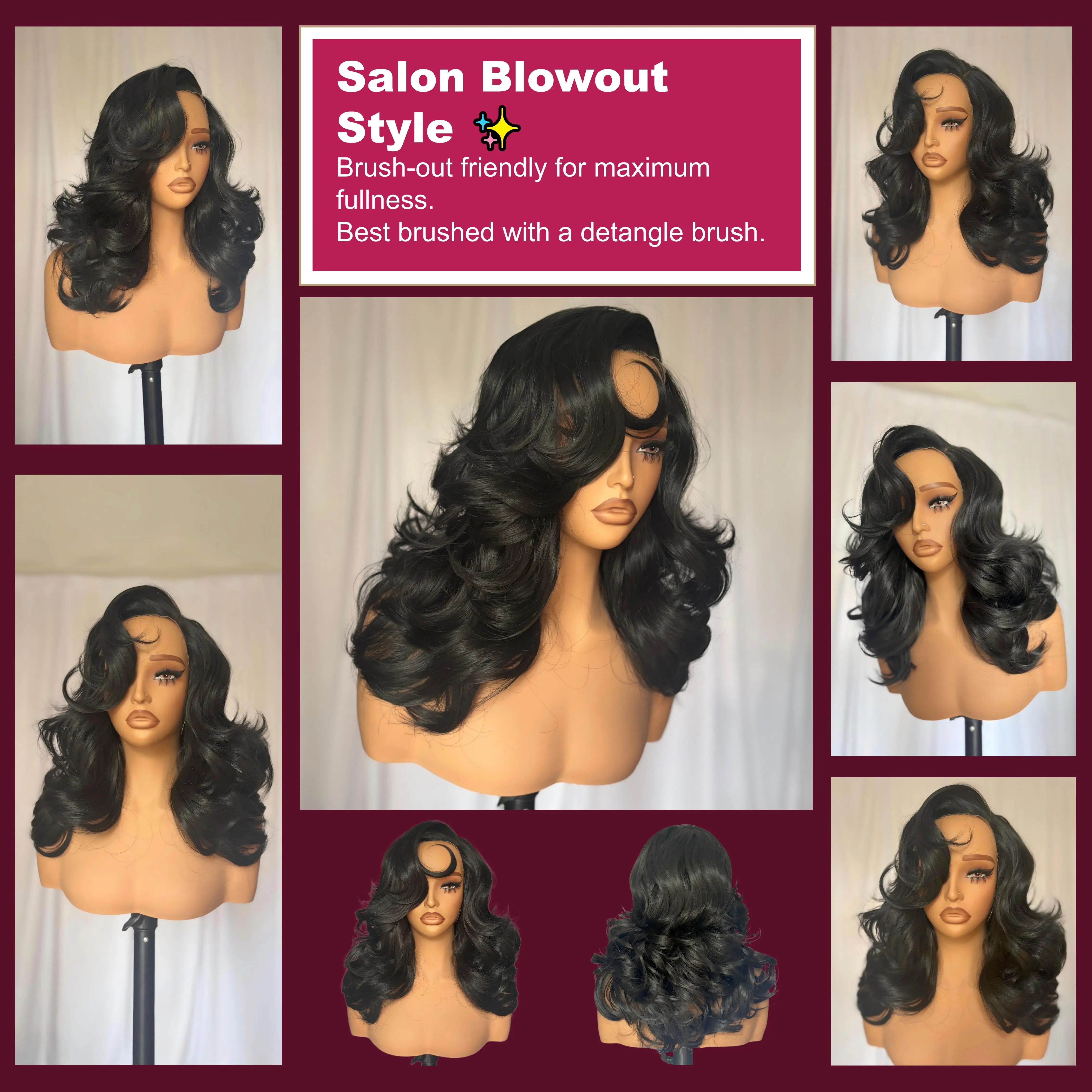 Salon Blowout Layers] Beginher Hair-Wig N Go Collection 20  display picture 1