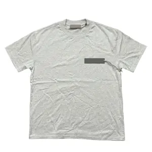 Light Oatmeal Wardrobe Essentials T-Shirt - Men's Oversized Cotton Tee, Heavyweight Streetwear Short Sleeve Top