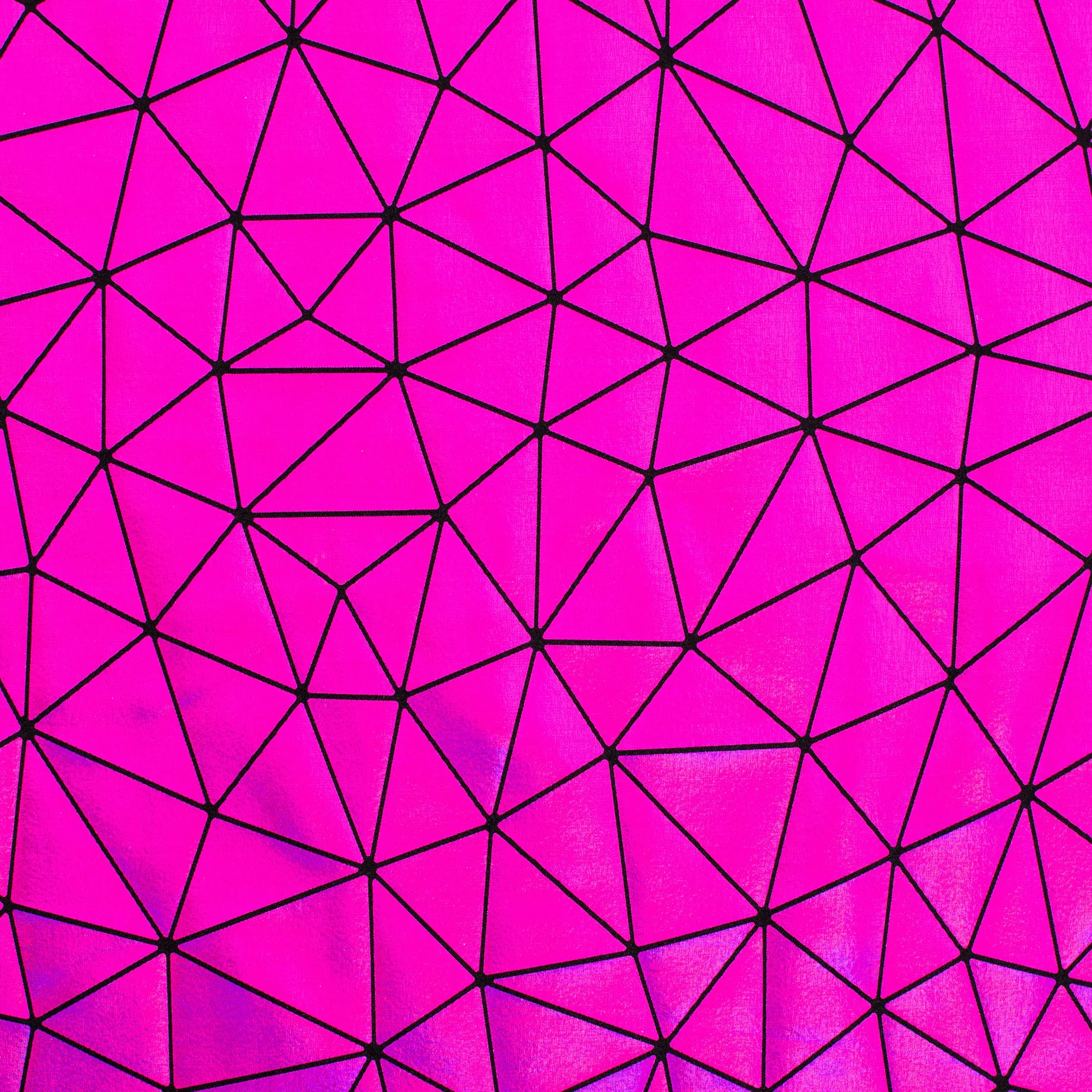 Holographic Bohemian Fabric in Black Gold Print | Soft 4-Way Stretch 80% Nylon Spandex for Dancewear, Activewear & Cosplay - 57/58" Wide, Flexibility, Holographic Fabric, Glam, Easy Crafting, Nylon Blend, Laser Foil, 20% Spandex, 270 Grams/Yard