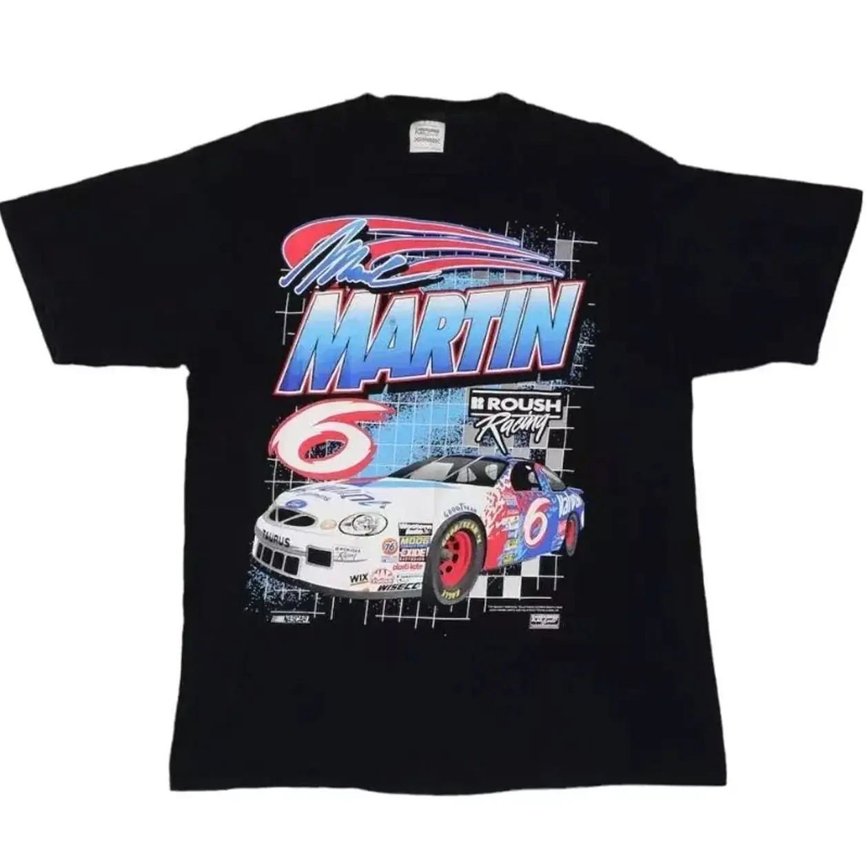 Mark Martin Nascar Roush Racing Vintage T-Shirt N