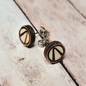 Borderlands Vault Hunter Stud Earrings