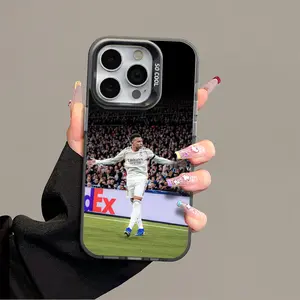 Mbappé IPhone 17 Promax Phone Case Anti Drop Protective Case Suitable For iphone 16 15 14 13 SAMSUNG S25 24 23 22 ULTRA Acrylic Football Phone Case