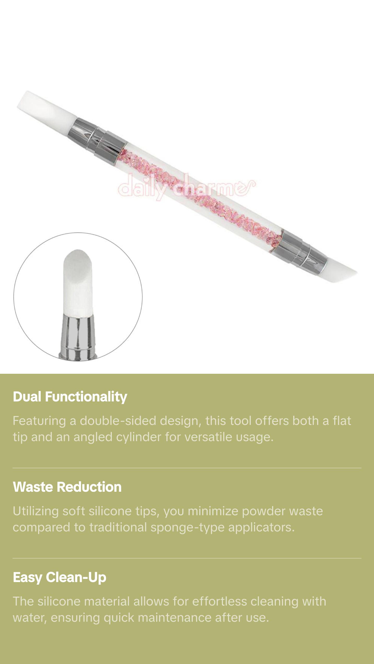Soft Double-Sided Silicone Pen / Flat