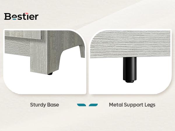 Bestier 60" Farmhouse Fireplace TV Stand for 65" TVs, Sliding Barn Door Entertainment Center with Electric Fireplace Heater, Adjustable Shelves & Storage Cabinets for Living Room