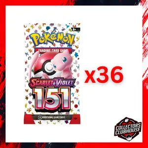 Pokemon 151 Booster Pack x36 (Pokemon TCG)