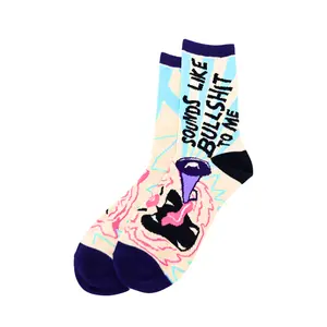 Sounds Like Bullshit To Me Socks - Silly Sockery