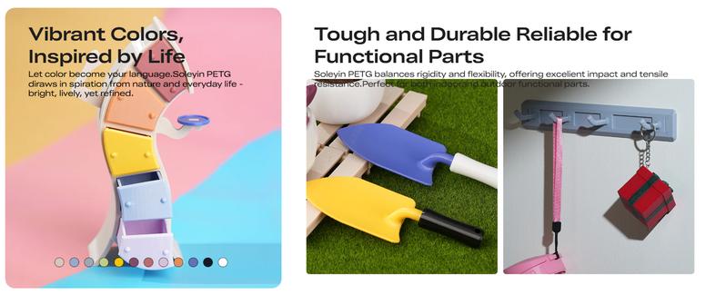 Creality Soleyin Basic PETG 3D Printing Filament 1kg New Arrivals