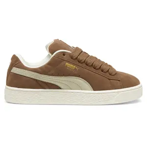 PUMA Mens Suede Xl Lace Up Sneakers Shoes Casual - Brown, White