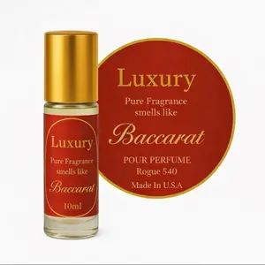 ROUGE & ROLL-ON SCENT OIL - 10ml Alcohol-Free Long-Lasting Oil-Based Fragrance in Travel-Friendly Roller Bottle