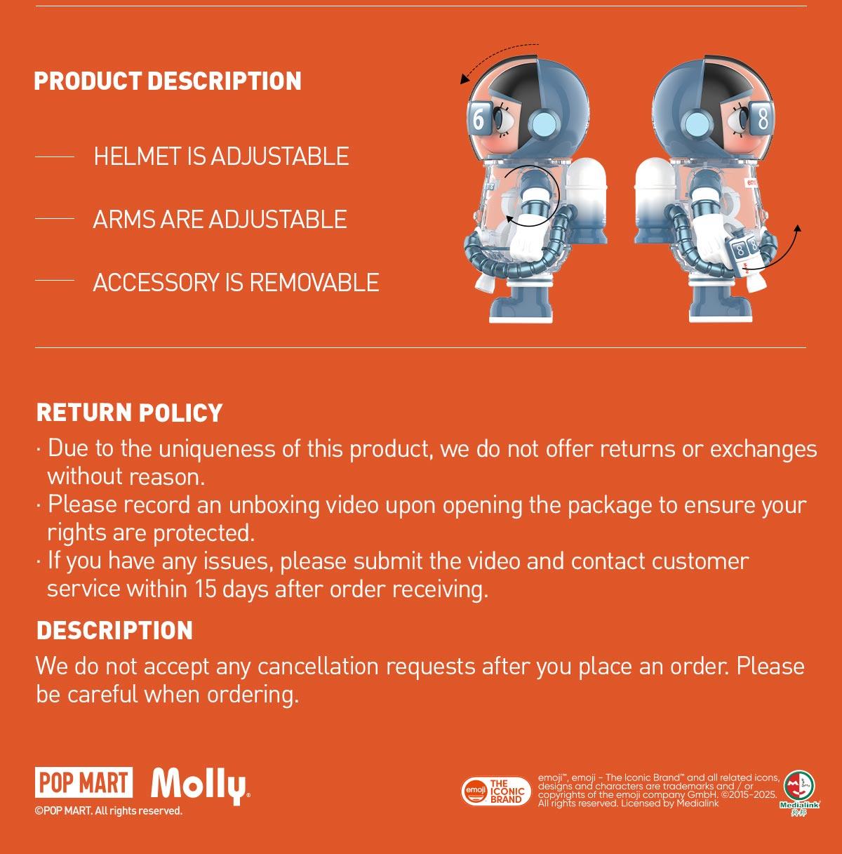 [Spanish]-MEGA SPACE MOLLY 100% × emoji？ Series