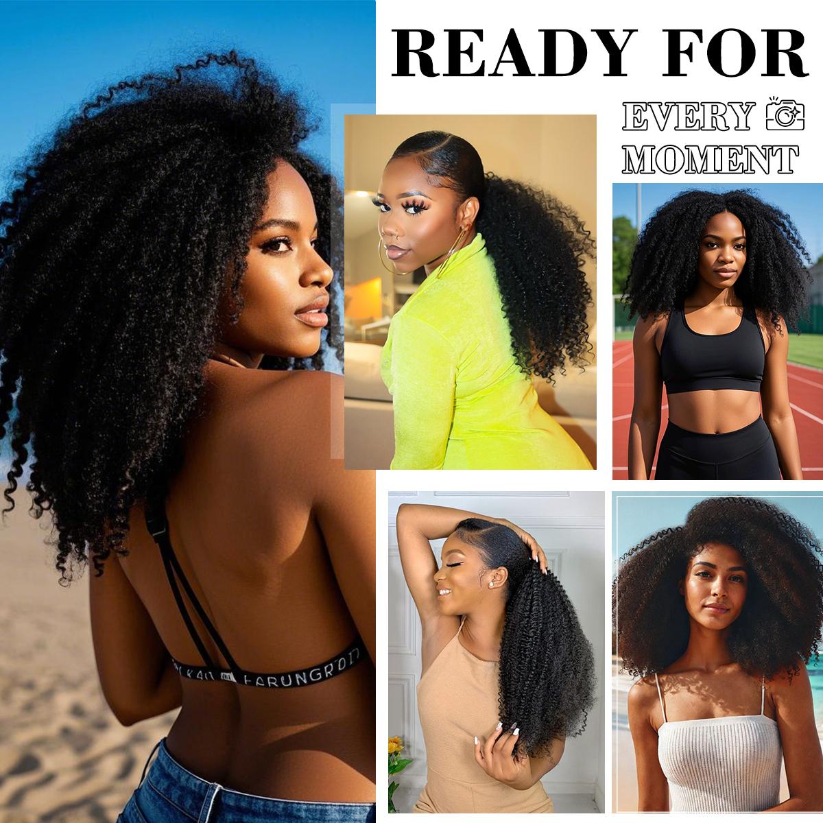 [Wear Go Half Wig] BGMgirl Burmese Curly Wear Go Spiral Curly Ends Half Wig Invisible Hairline Draw-string Cap Seamless Flip Over Locs Style Human Hair Wig Beginner Friendly Vacation Hair Updo Down Style TikTokShopBlackFriday