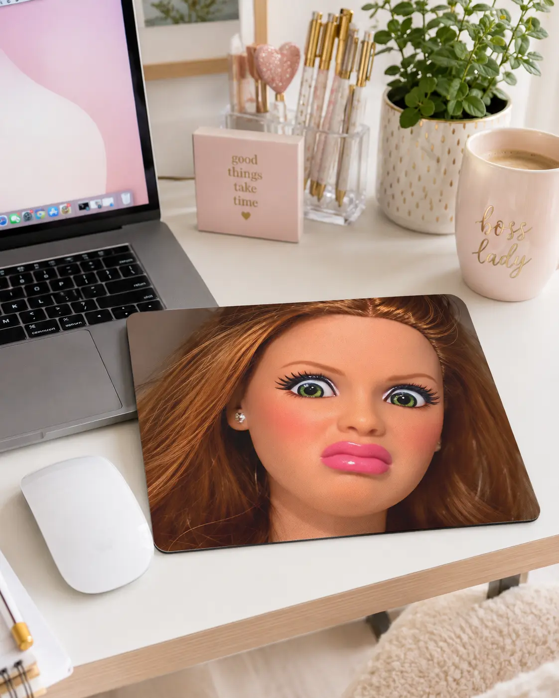 9.8x11.8in Funny Gaming Mouse Pad - Small Office Desktop Accessory, Hilarious Coworker Gift, Halloween Gift, Suitable for Laptop/Desktop Work & Gaming, DealsForYouDays, Gaming Mousepad,SummerWins
