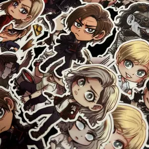 10 Styles Resident Evil Requiem Fanmade Stickers, Leon - Grace & RE Characters Sticker Gifts for Fans