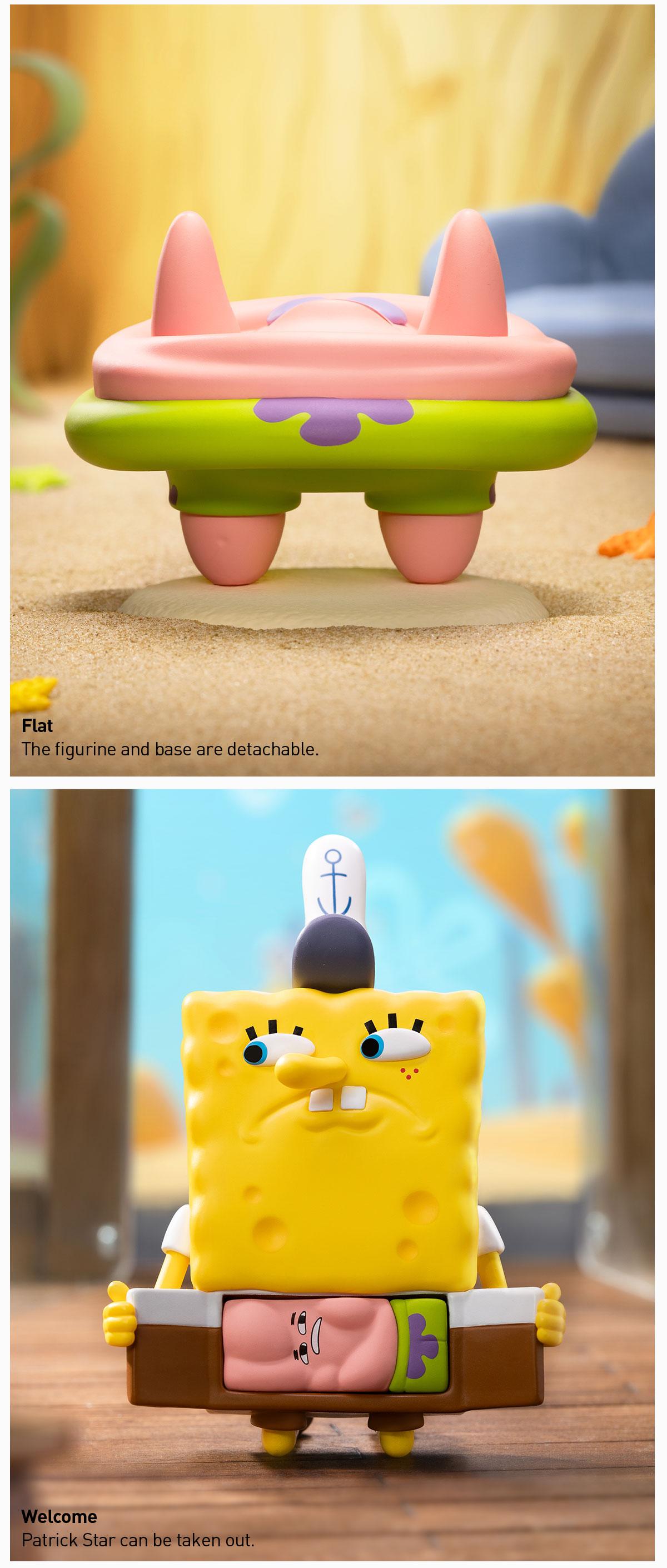 POP MART SpongeBob SquarePants Daily Quirks Series Figures, Blind Box, Mystery Box POP MART SpongeBob SquarePants Daily Quirks Series Figures, Blind Box, Mystery Box