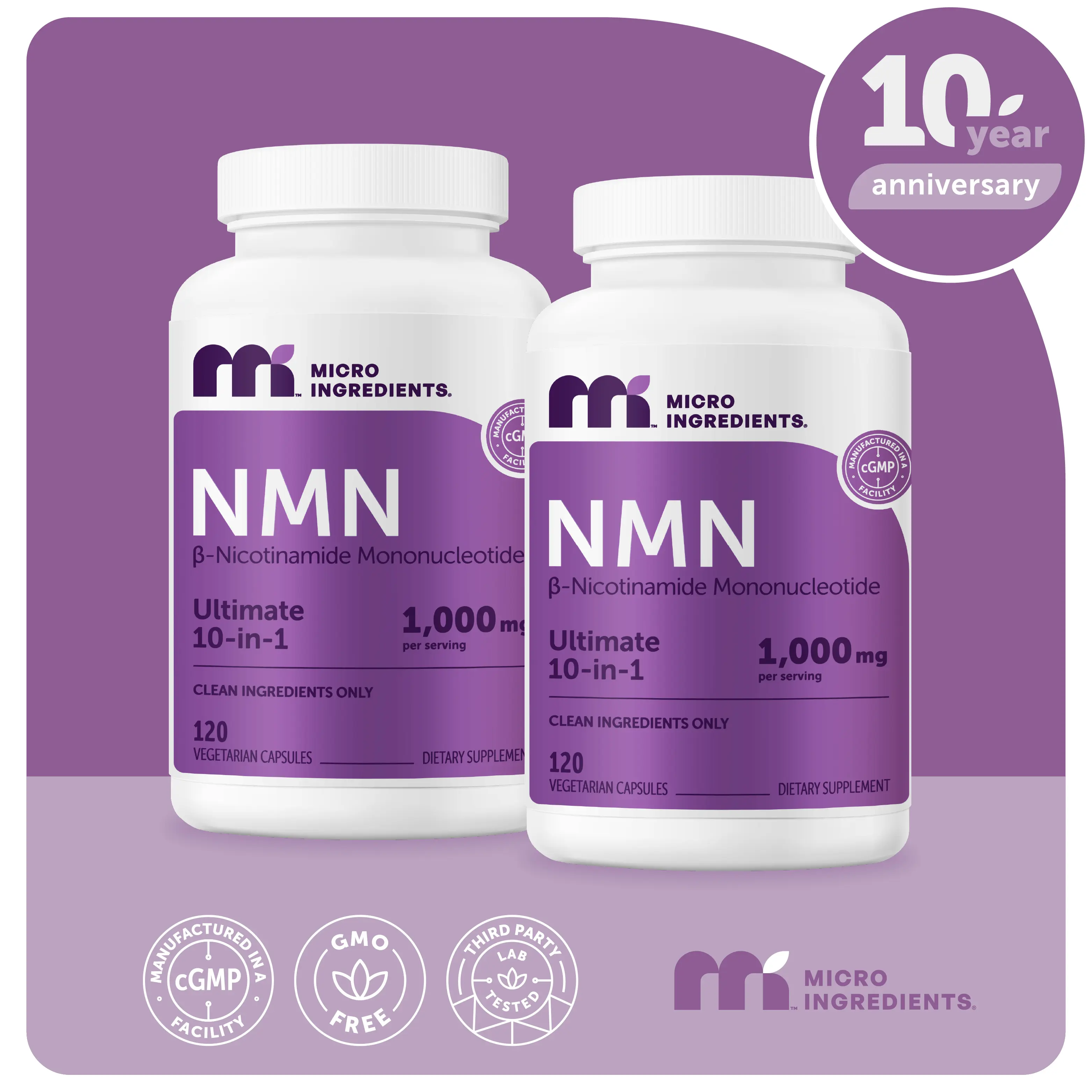 NMN 2-Pack Value Bundle | More Support for Energy & Aging