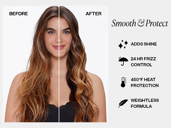 IGK GOOD BEHAVIOR 4-in-1 Prep Spray | Leave In + Instantly Detangled + Heat Protectant | 24-Hour Frizz Control | Vegan + Cruelty Free | 207ml | 7 oz