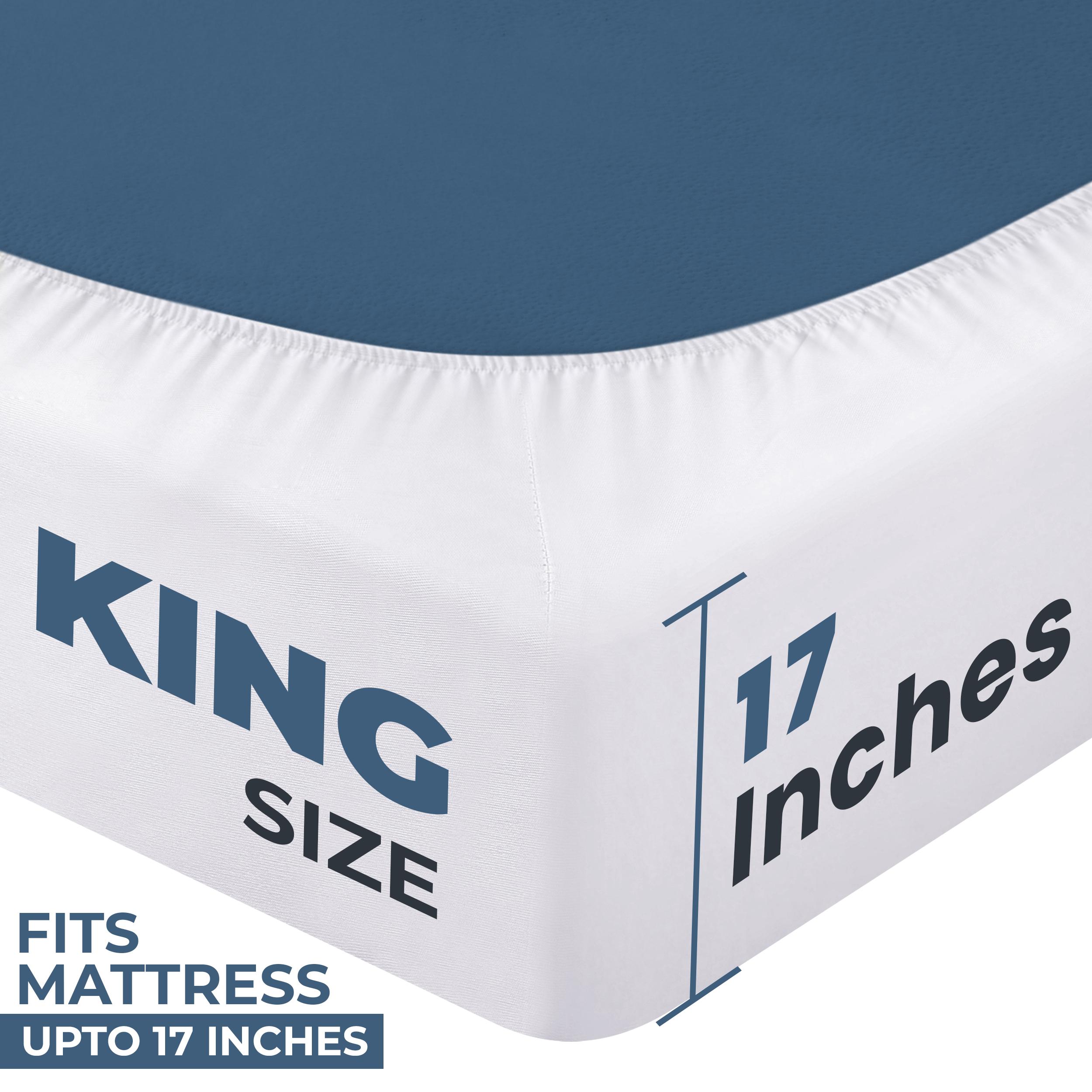 Utopia Bedding Waterproof Terry Mattress Protector, 200 GSM, Terry Cover, Breathable & Stretchable Pockets