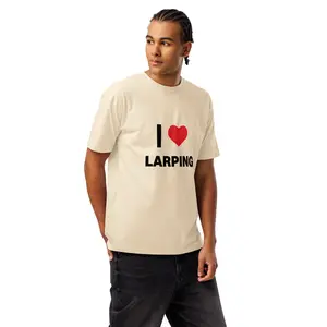 I LOVE LARPING 100% COTTON HOODIE