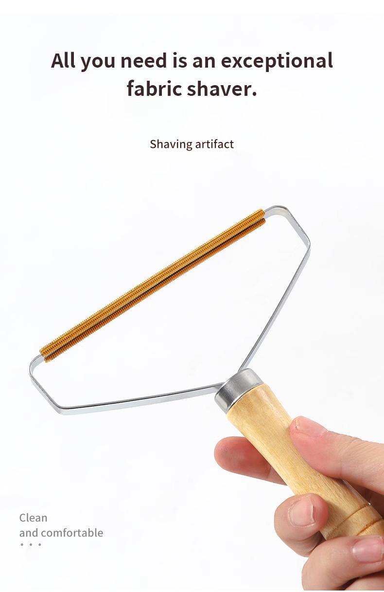 Manual Lint Remover for Clothes - Home Use Hairbrush for Woolen Fabrics, Pilling Solution for Large Items