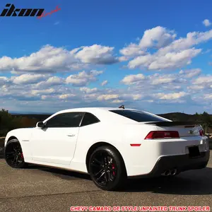 Rear Trunk Spoiler Ducktail Wing Lip for Chevy Camaro 2014-2015 ABS