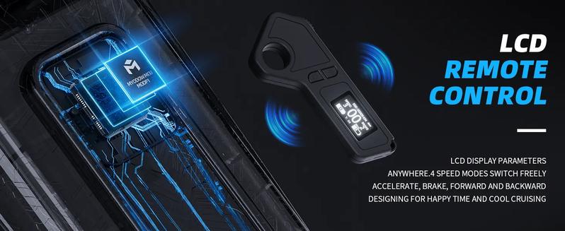 DNASKATE-M8 Skateboard with Remote, 36 Mph Top Speed,15 Miles Range, Longboard Skateboard for Adults ＆Teens