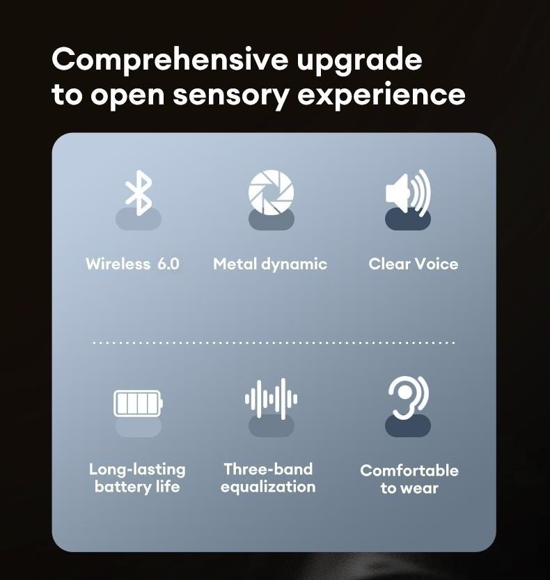 HYUNDAI X15 Ultra Bible Prayer Wireless Headphones with Bluetooth 6.0, App-Based Prayer & Scripture Audio, OWS Waterproof Sport Design, Noise Reduction, Built-in Mic, Audio Earbuds for Music & Phone Calls, Compatible with Android & iOS